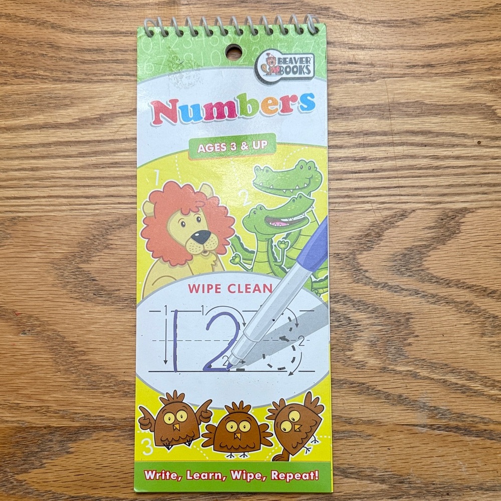Wipe Clean Learning Books Set - Colors, Alphabet, Numbers, Shapes - Picture 8 of 13